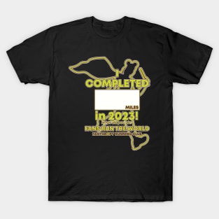 2023 Fans Run the World - Blank Mileage Runner T-Shirt